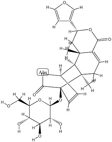 (1R)-9β-(3-Furanyl)-4α-(β-D-glucopyranosyloxy)-1,4,4a,5,9,10,10a,10bβ-octahydro-4aβ,10aα-dimethyl-1β,4-etheno-3H,7H-benzo[1,2-c:3,4-c']dipyran-3,7-dione