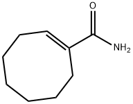 1-Cyclooctene-1-carboxamide(6CI)