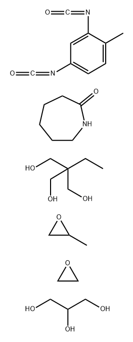 2H-Azepin-2-one, hexahydro-, polymer with 2,4-diisocyanato-1-methylbenzene, 2-ethyl-2-(hydroxymethyl)-1,3-propanediol, methyloxirane, oxirane and 1,2,3-propanetriol