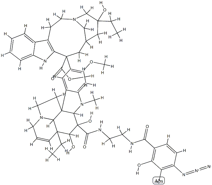N-(4-azido-3-iodosalicyl)-N'-beta-aminoethylvindesine