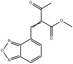 2-Benzo[1,2,5] oxadiazol-4-yl Methylene-3-oxo-butyric acid methyl ester