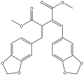 (E)-(1,3-苯并二恶茂-5-甲基)(1,3-苯并二恶茂-5-亚甲基)丁二酸二甲酯