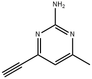2-Pyrimidinamine, 4-ethynyl-6-methyl- (9CI)