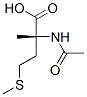 Isovaline,  N-acetyl-4-(methylthio)-  (9CI)