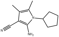 2-氨基-1-环戊基-4,5-二甲基-1H-吡咯烷-3-甲腈