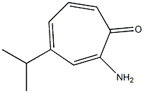 2,4,6-Cycloheptatrien-1-one,2-amino-4-isopropyl-(6CI)