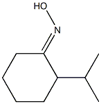 Cyclohexanone, 2-isopropyl-, oxime (6CI)