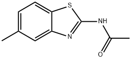 Benzothiazole, 2-acetamido-5-methyl- (6CI)