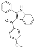 (4-METHOXYPHENYL)(2-PHENYL-1H-INDOL-3-YL)METHANONE
