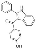 (4-HYDROXYPHENYL)(2-PHENYL-1H-INDOL-3-YL)METHANONE