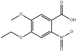 4-乙氧基-5-甲氧基-2-硝基苯甲酸