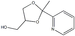 1,3-Dioxolane-4-methanol,2-methyl-2-(2-pyridyl)-(6CI)