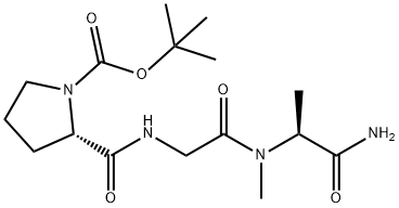 N-tert-butyloxycarbonyl-prolyl-glycyl-alanyl-methylamide