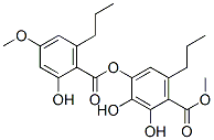 2,3-Dihydroxy-4-[(2-hydroxy-4-methoxy-6-propylbenzoyl)oxy]-6-propylbenzoic acid methyl ester