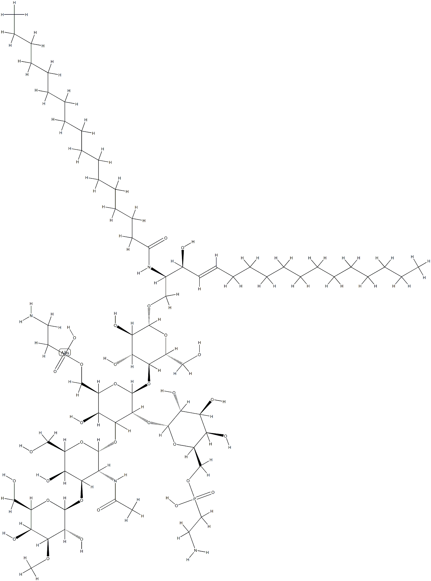 Diphosphonopentaosylceramide