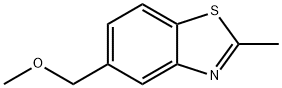 Benzothiazole, 5-(methoxymethyl)-2-methyl- (6CI)