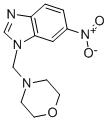 1H-Benzimidazole, 1-(4-morpholinylmethyl)-6-nitro-