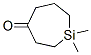 1,1-Dimethylsilacycloheptan-4-one