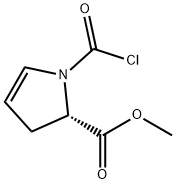 1H-Pyrrole-2-carboxylicacid,1-(chlorocarbonyl)-2,3-dihydro-,methylester,(S)-(9CI)