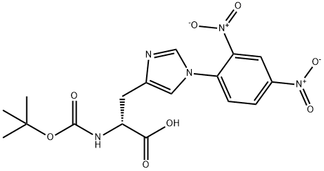 N-[叔丁氧羰基]-1-(2,4-二硝基苯基)-D-组氨酸