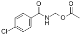 N-(acetoxymethyl)-4-chlorobenzamide