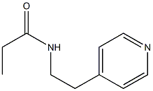 Propionamide,  N-[2-(4-pyridyl)ethyl]-  (6CI)