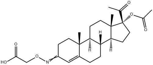 17A-HYDROXYPROGESTERONE 17-ACETATE-3-*O- CARBOXYMETH