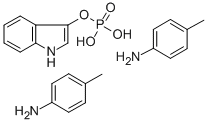 3-INDOXYL PHOSPHATE, DI-P-TOLUIDINIUM SALT
