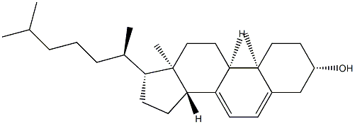(9β)-Cholesta-5,7-dien-3β-ol