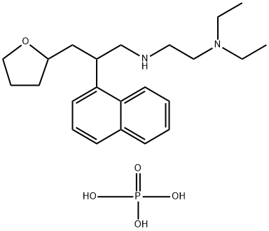 diethyl-[2-[2-naphthalen-1-yl-3-(oxolan-2-yl)propyl]ammonioethyl]azani um, dihydroxy-oxido-oxo-phosphorane