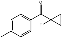 Methanone, (1-fluorocyclopropyl)(4-methylphenyl)- (9CI)