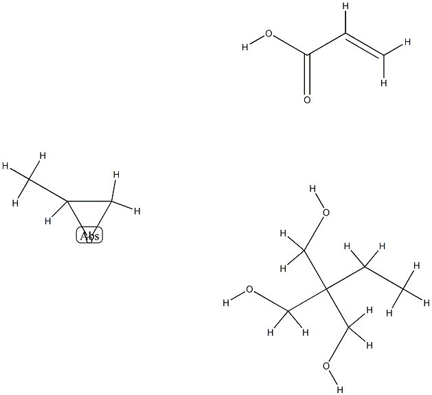 2-Propenoic acid, polymer with 2-ethyl-2-(hydroxymethyl)-1,3-propanediol and methyloxirane