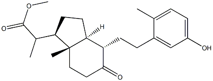 methyl 3-hydroxy-9-oxo-9,10-seco-23,24-dinor-1,3,5(10)-cholatrienoate
