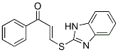 (E)-3-(1H-benzoimidazol-2-ylsulfanyl)-1-phenyl-prop-2-en-1-one