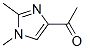 Ethanone, 1-[1,2-dimethyl-1H-imidazol-4-yl]- (9CI)