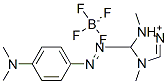 5-[[4-(dimethylamino)phenyl]azo]-1,4-dimethyl-1H-1,2,4-triazolium tetrafluoroborate(1-)