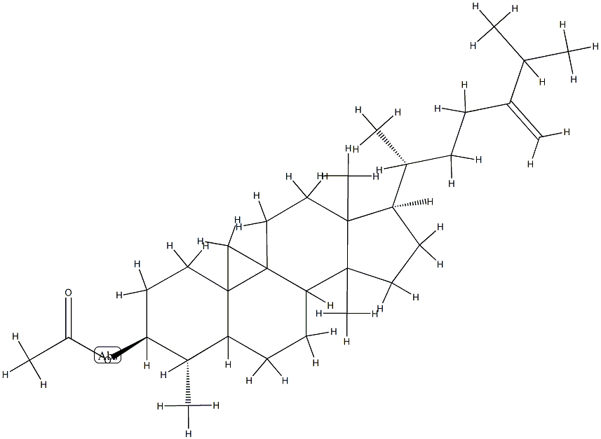 4α,14-Dimethyl-9β,19-cyclo-5α-ergost-24(28)-en-3β-ol acetate