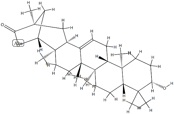 3β,22β-Dihydroxyolean-12-en-30-oic acid γ-lactone