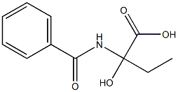 Butyric  acid,  2-benzamido-2-hydroxy-  (6CI)