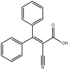2-CYANO-3,3-DIPHENYLPROPENOIC ACID