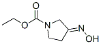 1-Pyrrolidinecarboxylic  acid,  3-(hydroxyimino)-,  ethyl  ester