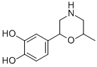 Pyrocatechol, 4-(6-methyl-2-morpholinyl)- (6CI)