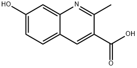 3-Quinolinecarboxylicacid,7-hydroxy-2-methyl-(6CI)