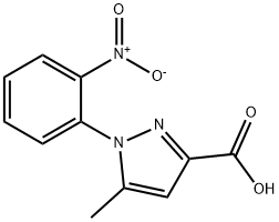 5-Methyl-1-(2-nitrophenyl)-1H-pyrazole-3-carboxylic acid
