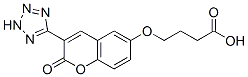 4-[2-oxo-3-(2H-tetrazol-5-yl)chromen-6-yl]oxybutanoic acid