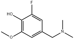 4-(二甲氨基甲基)-6-氟-2-甲氧基苯酚