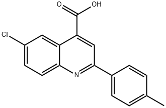 6-氯-2-(4-甲基苯基)-喹啉-4-羧酸