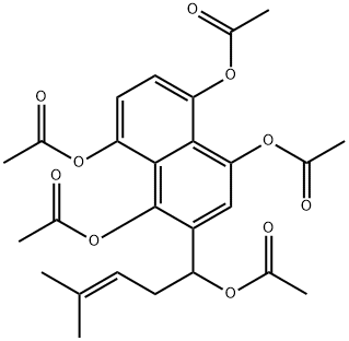 2-[1-(乙酰氧基)-4-甲基-3-戊烯-1-基]-1,4,5,8-萘四醇四乙酸酯