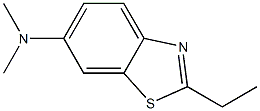 Benzothiazole, 6-dimethylamino-2-ethyl- (6CI)
