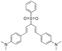 1,5-Bis(4-dimethylaminophenyl)-3-phenylsulfonyl-1,4-pentadiene